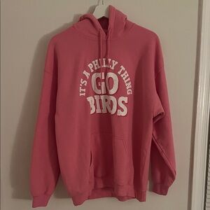 Pink 'Go Birds' Hoodie